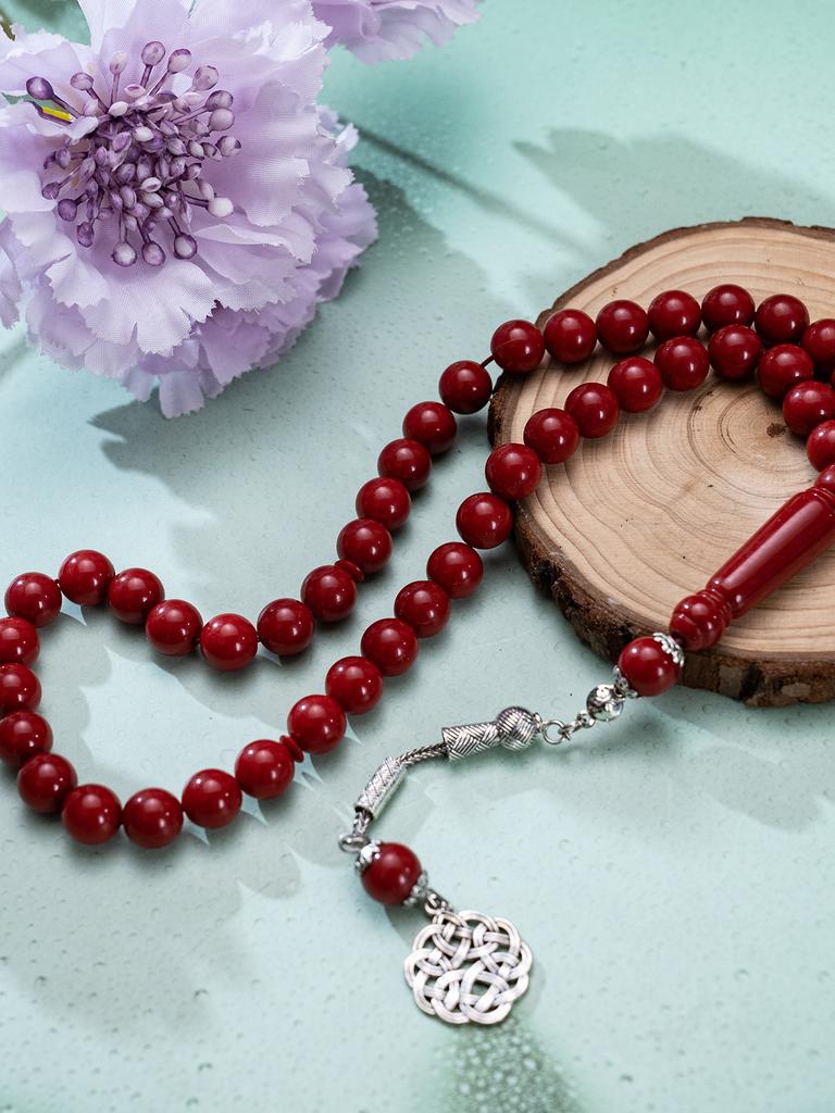 Vysoce kvalitní ručně vyráběné korálky na modlitbu - 5 klasických barev pro modlitbu & meditaci & tasbih