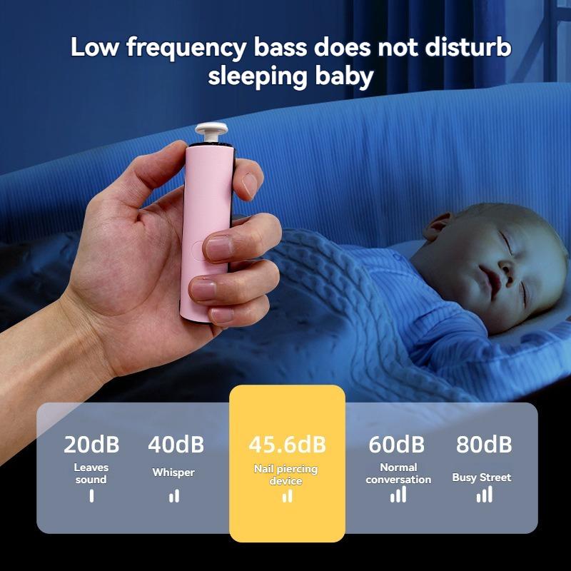 Xiaomi Kid Nail Polisher Tool Baby Electric Nail Trimmer Baby Care Multifunctional Fingernail Cutter Trimmer Infant Manicure Set