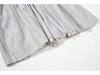 Japanese Niche Double-Layered Ribbed Waist Gray Ballet-Style Fluffy Skirt for Women