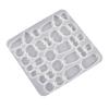4 Pcs Multiple Styles Earring Combination Keychain Silicone Mold Epoxy DIY Craft