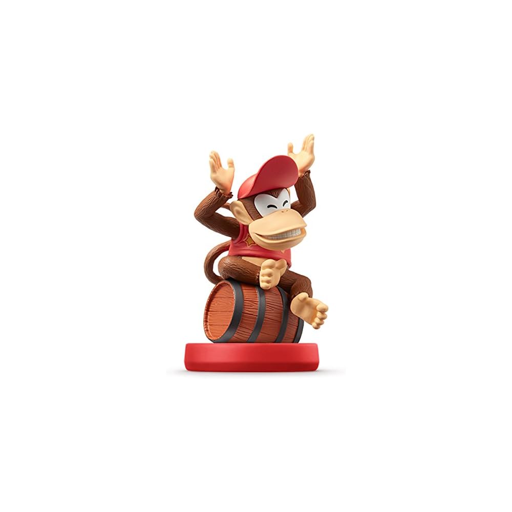 Nintendo amiibo Diddy Kong Super Mario Series Collectible Figure Action Toy