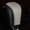 Leather Car Gear Lever Cover for Toyota CROWN MK13 2010 - 2018 AT Shift Knob Protection Cover Interior Accessories