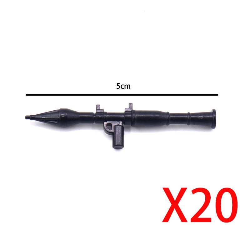 Military Building Blocks Solider Figures Weapons RPG Equipment Vest Equipment Accessories Bomb Disposal Suit Samurai Sword MOC