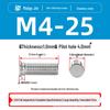 304 Stainless Steel Pressure Plate Cylindrical Head Rivet Screw (FHS-M2 M2.5 M3 M4 M5 M6 M8 M10)