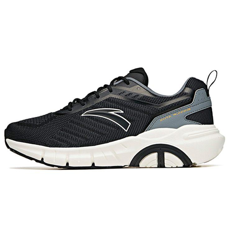 Anta Running Shoes Men's Low Top Black/Cool Gray 912125512-4