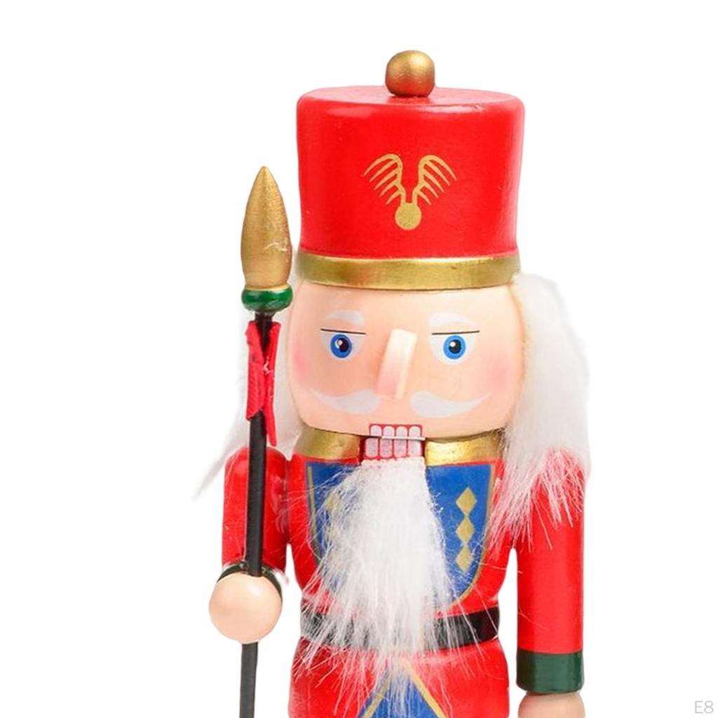 Nutcracker Figurine for Party Festive Bookcase Desktop Decorative