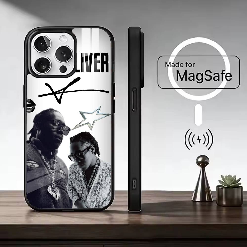 D-Don toliver Cool rapper Phone Case For iPhone17,16,15,14,13,12,11 Plus,Pro Magnetic with Magsafe Wireless Charging