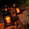 Hanging Candle Lamps Outdoor Solar Decor - Candle Lantern for Wedding & Room Lighting