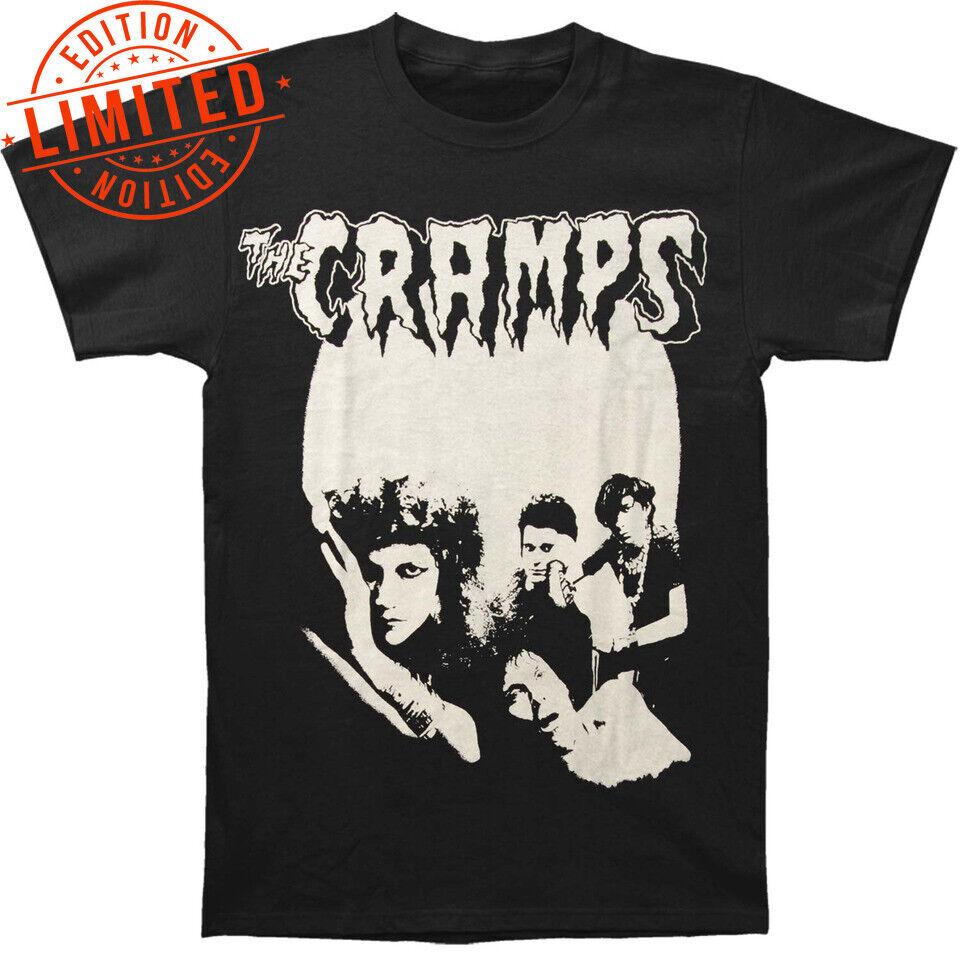 New The Cramps Band Tour Concert Cotton Black Men All Size T-shirt S4XL M