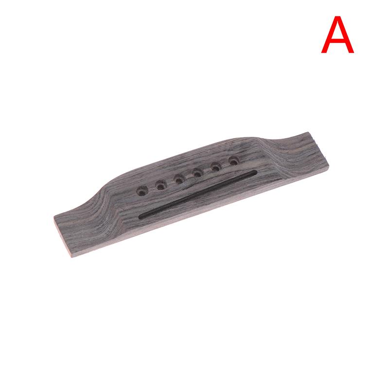 1 stk Folkgitar Sadel Bro Palisander Gitarbro Nedre Strengputer Bro Akustisk Gitar Qin Ma Qin Qiao Folkgitar