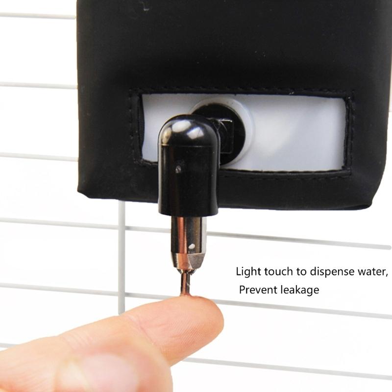 Heated Water Feeder For Rabbit Small Pet Hanging Cage Drinker Bottle Leak Proof Design