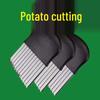 Potato Wavy Slicer: Multifunctional Corrugated Vegetable Cutter for French Fries & More