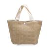Plażowa pleciona torba na ramię z raffii, damska, bohema, letnia, pleciona z rattanu, typu worek, torebka na ramię, ręcznie robione torby crossbody dla kobiet
