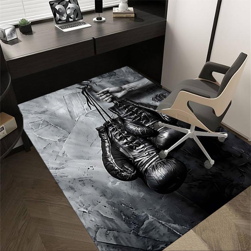 

1PC boxing gloves Extra Large Non-Slip Floor carpet, Office, family, bedroom, Studio - Large Area RugJ0377 60cm by 90cm
