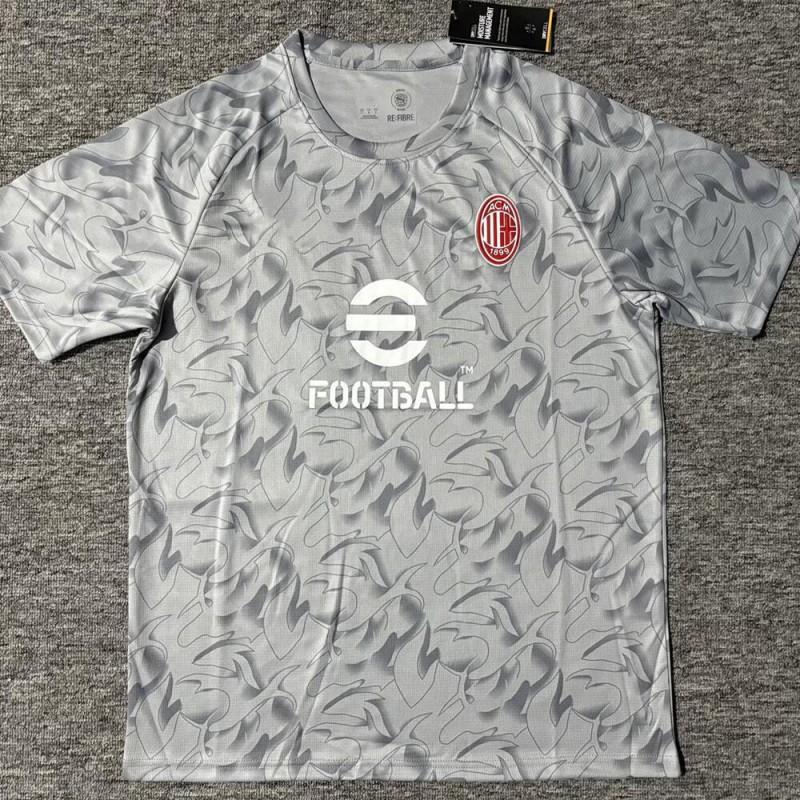 AC Mailand ''-'' Heim Auswärts Trikot 125. Jubiläum Edition Pre-Match Fußballtrikot Herren