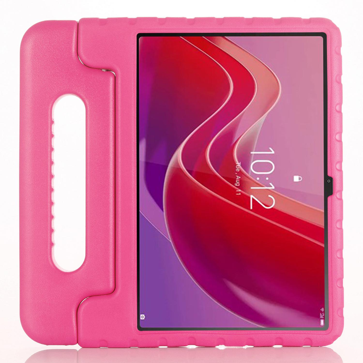 

For Lenovo Tab M11/Xiaoxin Pad 11 2024 Case Handle Kickstand EVA Tablet Cover Blue
