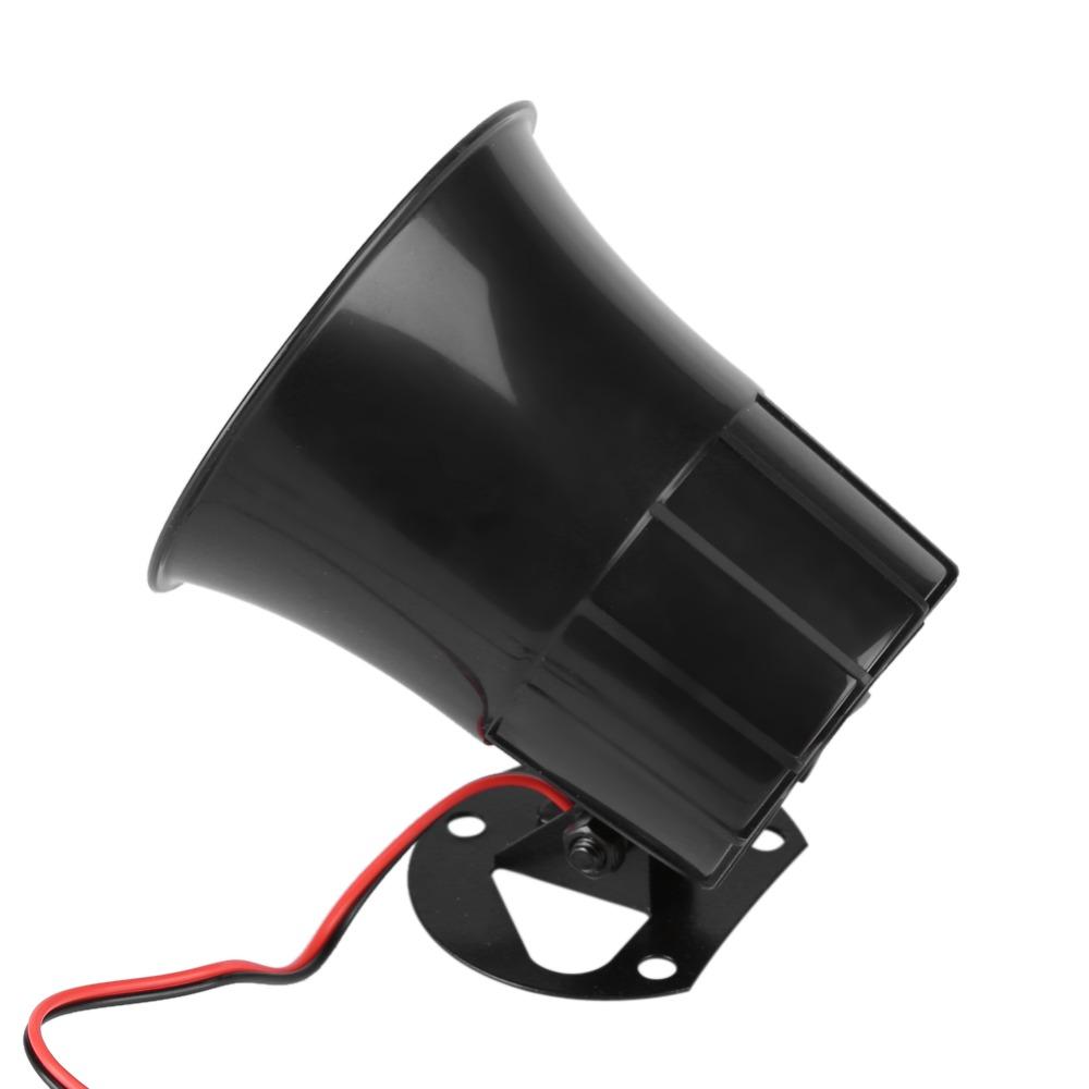 Warning device DC12V Alarm Siren Wired type 15W Loudspeaker Passive High decibel Warning Horn Anti-theft alarm