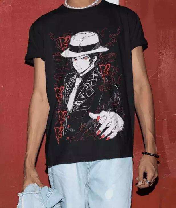 

Футболка Мудзан Кимецу Но Яиба Клинок Рассекающий Демонов Аниме Но Яиба Манга Подарочная Футболка Мужская Женская Летняя Хлопковая Футболка Графическая С Коротким Рукавом 4XL