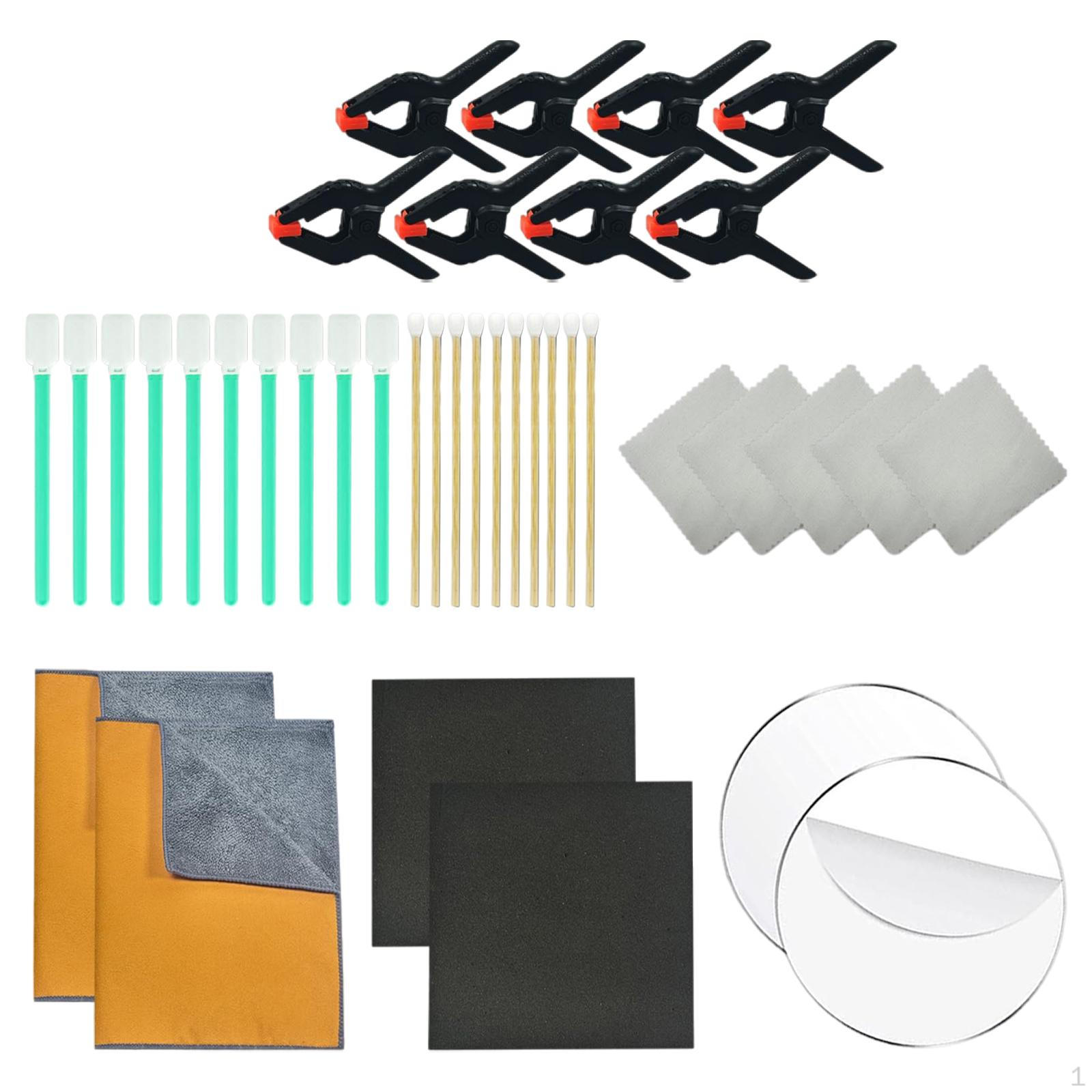 

Trading Card Cleaning and Flattening Kit Care Repair Tool Set Fix Bent Cards Portable Multi