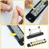 Pair 150A 12V 6 DC WAY BUS DISTRIBUTION TERMINAL BAR FOR BLOCK CAR MARINE BOAT