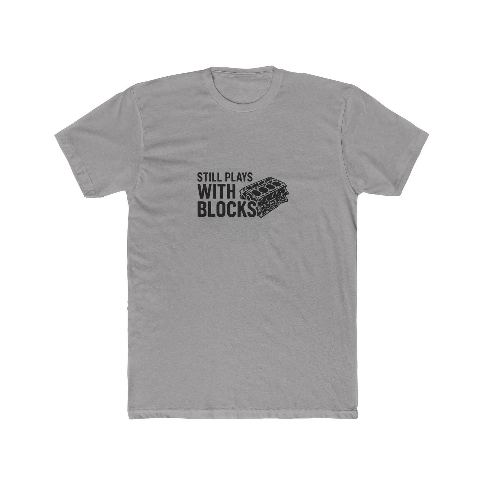 Still Plays with Blocks Funny Mechanic T-Shirt S