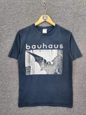Vintage Bauhaus Śmierć Beli Lugosi Goth Koszulka Zespołu Granatowa AN49757 Koszulka Unisex