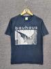 Vintage Bauhaus Bela Lugosi's Death Goth Band Tee Tshirt Navy AN49757 Unisex T-Shirt