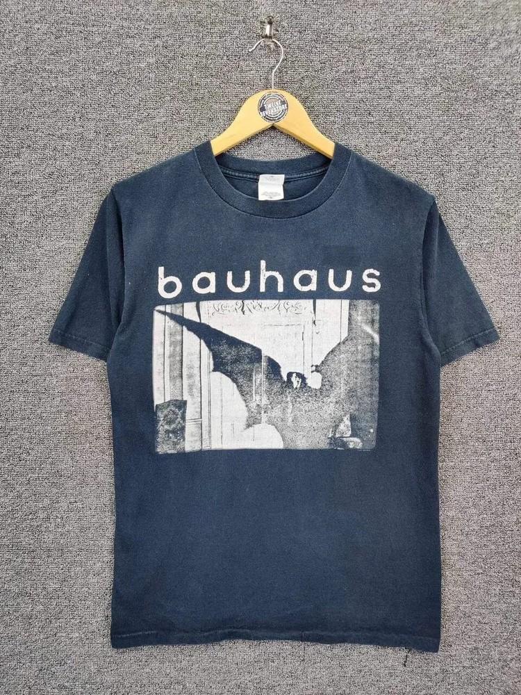 Винтажная футболка Bauhaus Bela Lugosi s Death Готик-группа Синяя AN49757 Унисекс футболка S