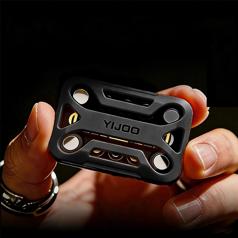 Position Infinite Metal Fidget Slider Tuning Fork Structure No Limit Travel Haptic Feedback Edc Stress Easing Toy For Adults