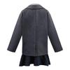 Matilda School Uniform Cosplay Costume, Grey Blazer & Skirt with Tie for Halloween & Movie Themed Cosplay Events