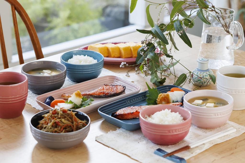 Le Creuset Léger Rektangulær Tallerken, 25cm, Flint, Varme- og Kuldebestandig, Mikrobølgeovn-, Ovn- og Oppvaskmaskinsikker, Ovnrett, Bakeutstyr, Lang Tallerken,