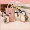 Toy Penguin Plush Keychain With Soft Pp Cotton Filling For Girls Women And