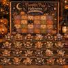 Portachiavi Acrilici Fatati Calendario dell'Avvento di Halloween 2026, Conto alla Rovescia di 24 Giorni con Mini Figure, Set di Figure da Collezione Giocattolo per Bambini Adulti, Bomboniere per Feste