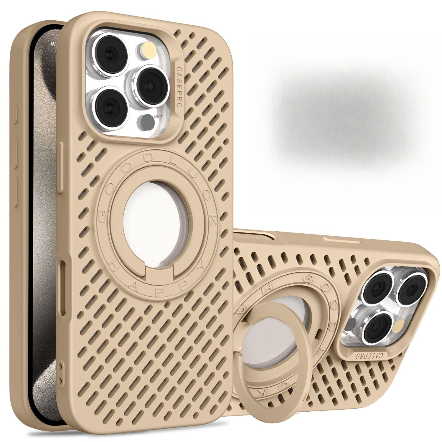 

Термомагнитный впитывающий пот чехол для мобильного телефона с кольцом подходит для Apple 16PROMAX Силиконовый герметичный мягкий чехол iPhone 15 Защитный чехол iPhone 11 золотой