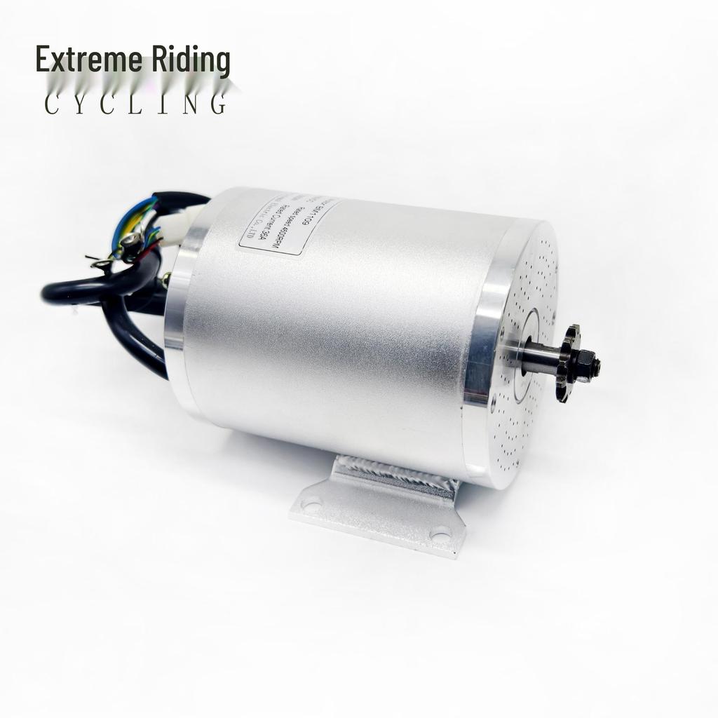 Brushless High-Speed 500W-3000W Electric Motor for 36V-72V Vehicles