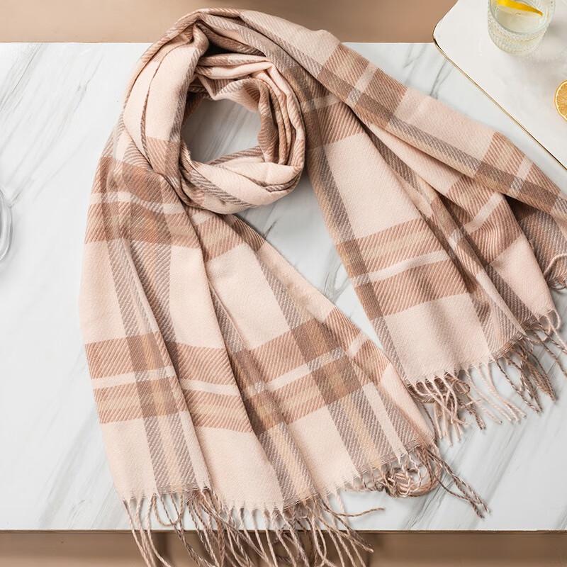 Aisi Yalan Warm Plaid Scarf