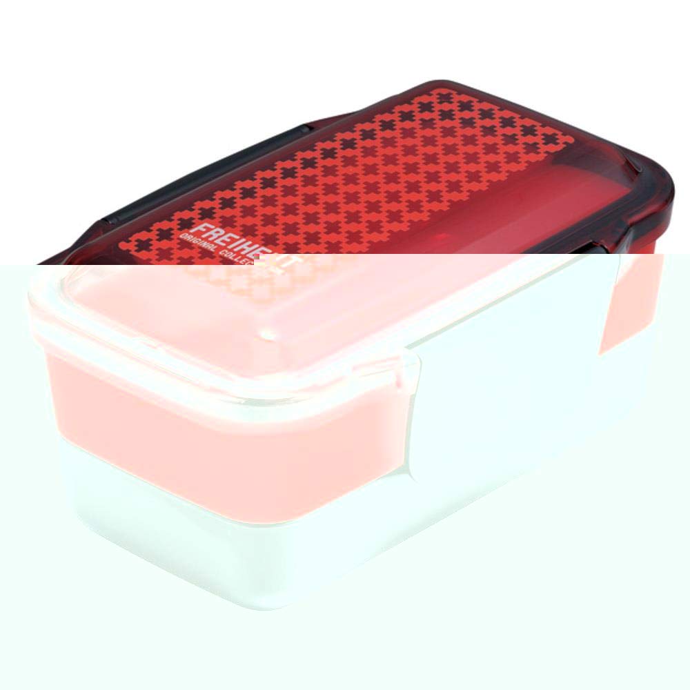 

Komori Resin Dome Lunch Box 850 Fly Height Red 2-Tier
