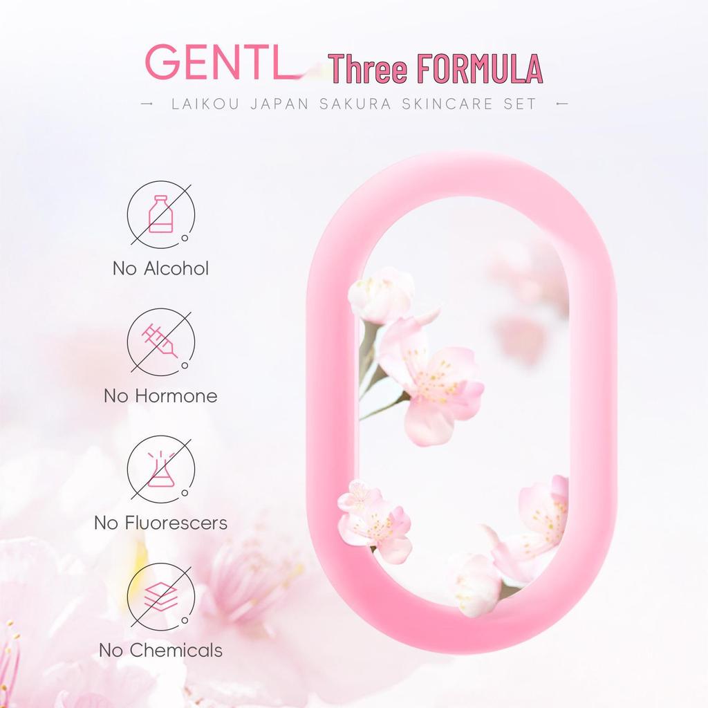 Laikou Sakura 8-Piece Skincare Set - New & In Stock