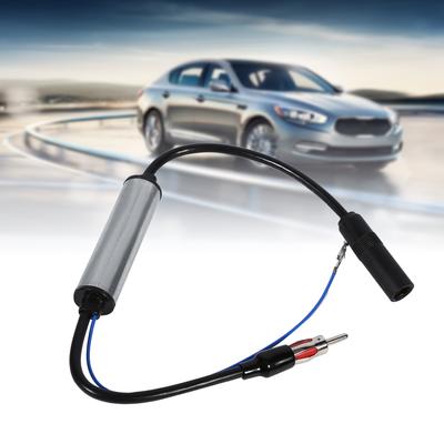 Amplifier  FM Antenna  Amplifier Car Antenna Plug Radio FM Inline  Amplifier  Extension Cable