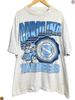 Carolina Tarheels 90s Graphic T Shirt Ash Tee University Of Carolina