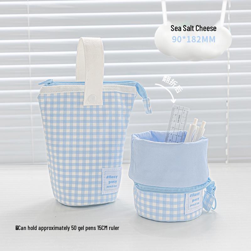 

High-Capacity Ins-Style Pencil Case for Kids - Pen Holder & Stationery Bag