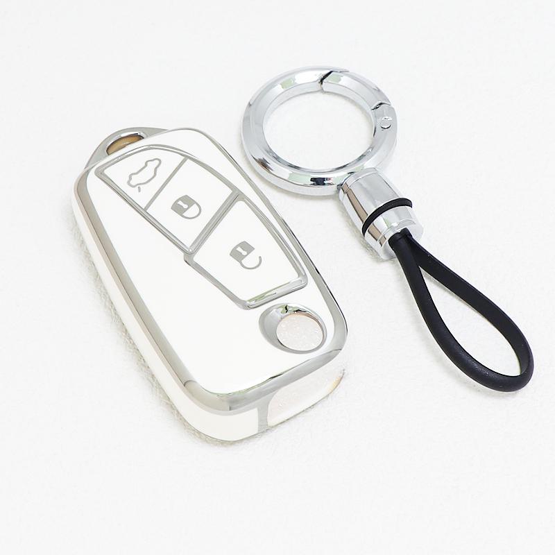 Auto Schlüssel Schutz Schlüsselanhänger Schutz Für Fiat Grande Punto Panda Dot Streetka Fahrzeuge Auto Fernbedienung Schlüsselabdeckung Halter