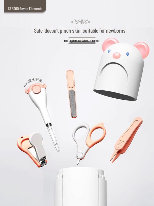 

SEESOO Kids 5-Piece Dinnerware Set