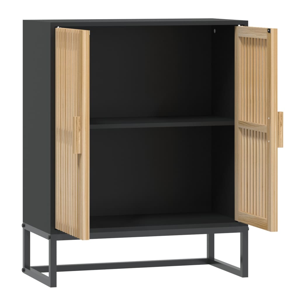 Sideboard Black 60x30x75 cm Particleboard
