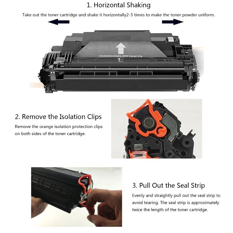 Polypropylene Toner Cartridge With Extended Powder Supply for M404N M404DN M428FDW M428DN Heavy Duty Printing Tasks