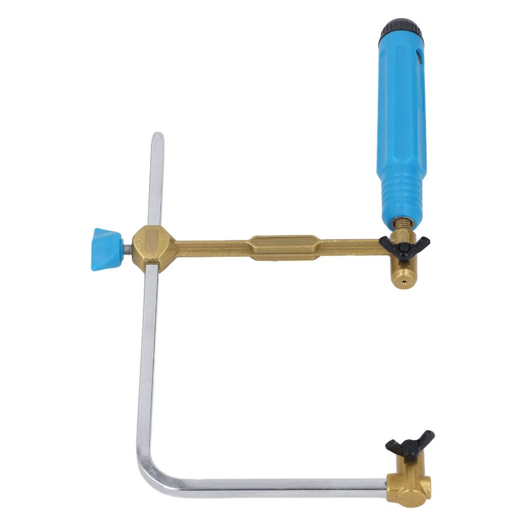 100mm Bügelsäge mit 8 Sägeblättern Tragbares Metallsägegestell-Kit zum Schneiden von Hartholz Kunststoff Dünnmetall