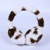 Winter Warm Plush Earmuffs Cow Print Children's Christmas Gifts Kids Ear Warmers  for Boys Girls