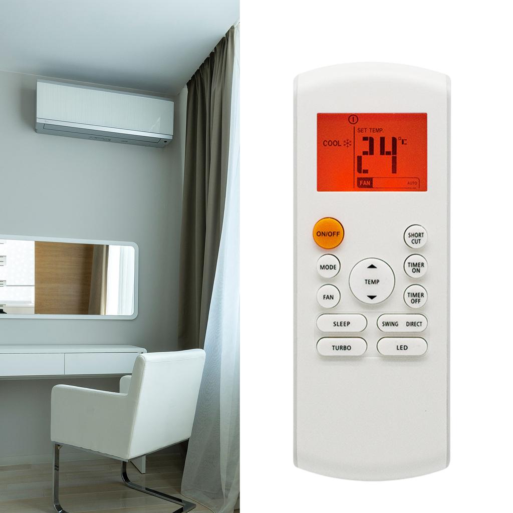 Ovladač klimatizace Dálkové ovládání klimatizace Vhodné pro Midea Rient Kaysun RG57B1/BGE RG57B/BGE RG57A6