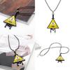 Gravity Falls Bill Pendant Chain In Alloy With Electroplated Finish For Cosplay And Daily Wear