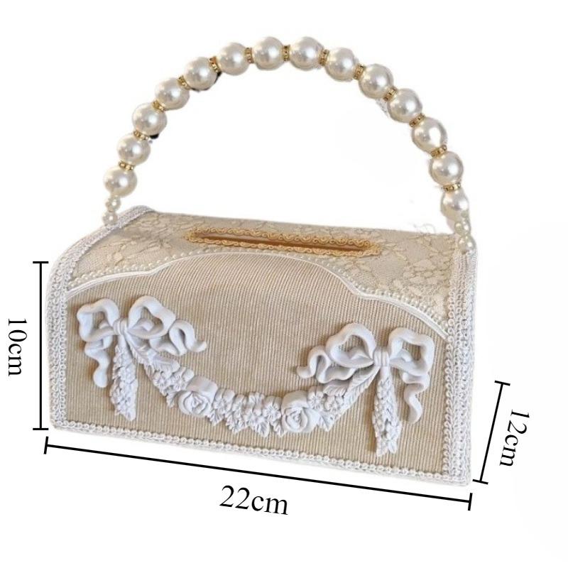 

Luxury Tissue Box Desktop Handkerchief Boxes Living Room Art Square Napkin Case Household Toilet Paper Storage Accessories бежевый